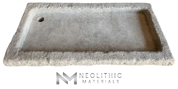 Antique Limestone Sink - Image 2